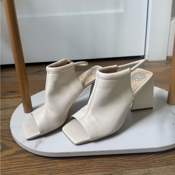 Vince Camuto | VINCE CAMUTO Avangila Leather Pump In Nocciola Mestico - Picture 5 of 6